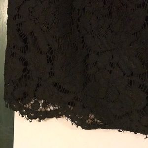 Banana Republic Black lace crop top!
